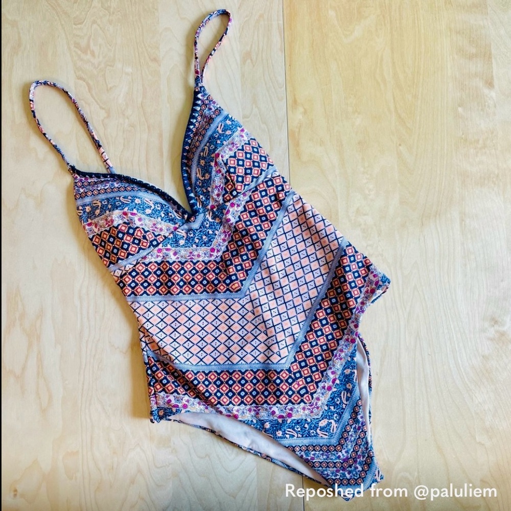 O'Neill Finch One Piece boho swimsuit new with tags